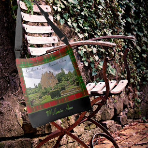 Bolsa Ajustável Clan Burnett Crathes Castle Tartan Seu Nome Foto