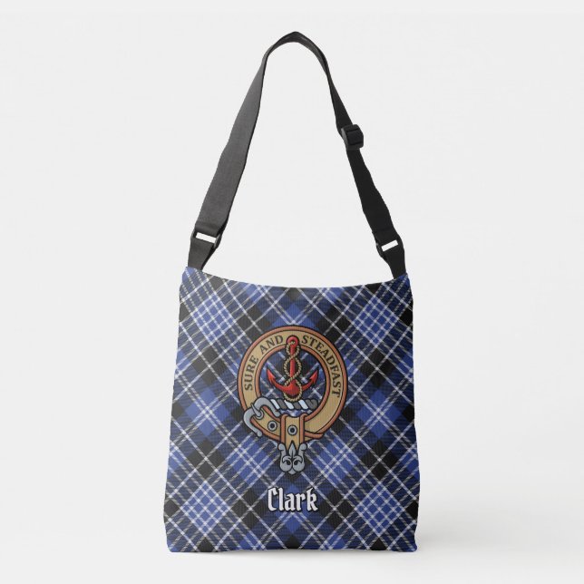 Bolsa Ajustável Clan Clark Tartan (Frente)