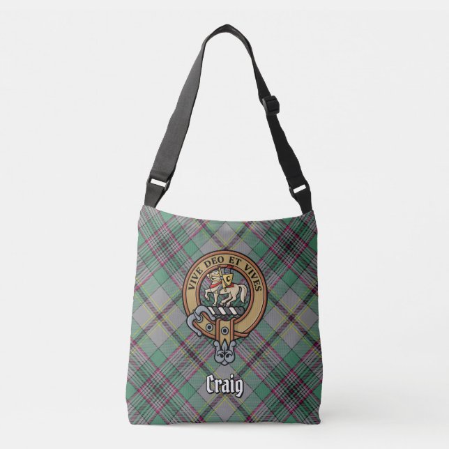 Bolsa Ajustável Clan Craig Tartan (Frente)