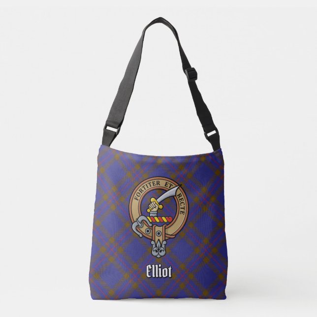 Bolsa Ajustável Clan Elliot Modern Tartan (Frente)