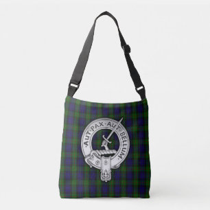 Bolsa Ajustável Clan Gunn Crest & Tartan