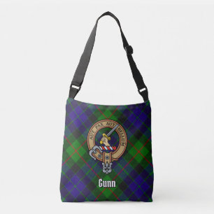 Bolsa Ajustável Clan Gunn Tartan Crossbody Bag