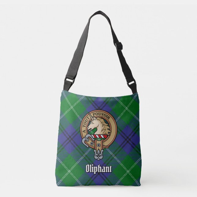 Bolsa Ajustável Clan Oliphant Tartan (Frente)
