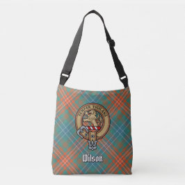 Bolsa Ajustável Clan Wilson Crest sobre o Antigo Tartan