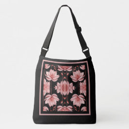 Bolsa Ajustável Clássico do Lotus Rosa