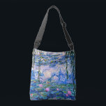 Bolsa Ajustável Claude Monet - Lírios Água, 1919<br><div class="desc">O famoso quadro de Claude Monet dos Lírios Água,  1919.</div>