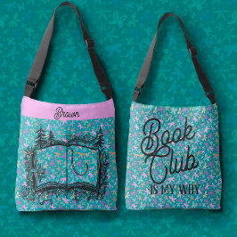 Bolsa Ajustável Clube do livro é o meu porquê