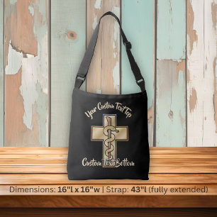 Bolsa Ajustável Cobra na Cruz
