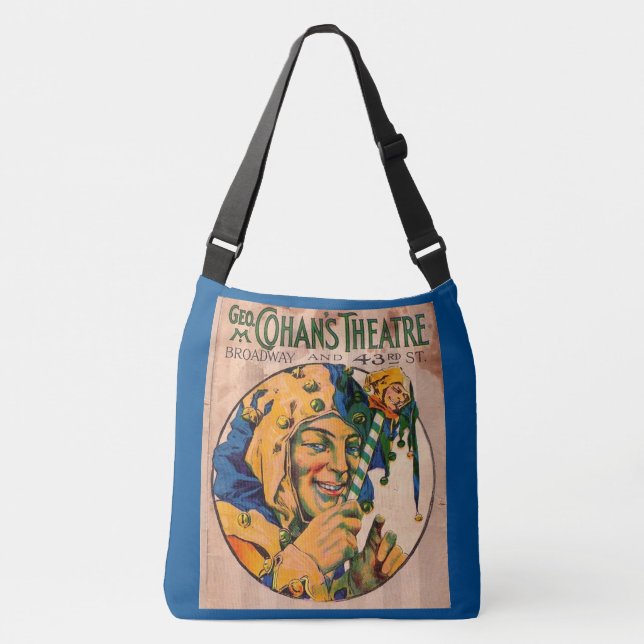 Bolsa Ajustável cobrir do playbill do Teatro do 1920 Cohan (Frente)