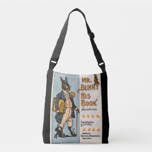 Bolsa Ajustável Coelhinho de Coelho Vintage com Livro - Professor,