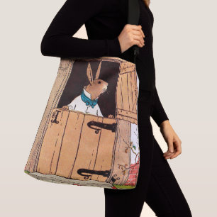 Bolsa Ajustável coelhinho na impressão da porta