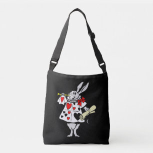 Bolsa Ajustável Coelho da Páscoa de Wonderland tocando música