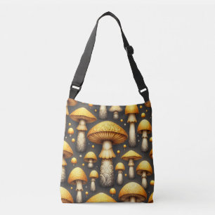 Bolsa Ajustável Cogumelos Dourados