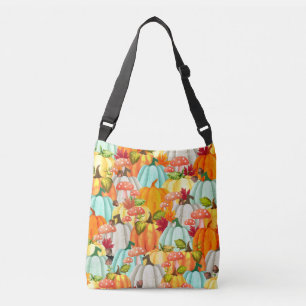 Bolsa Ajustável Cogumelos E Folhas De Cachorro Divertidos