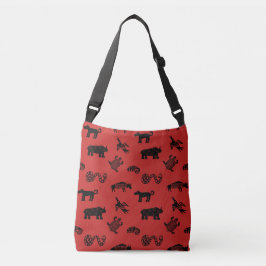 Bolsa Ajustável Coisas Selvagens Pretas