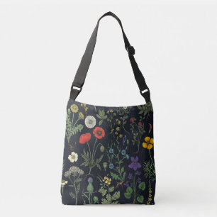 Bolsa Ajustável Colagem de flores silvestres