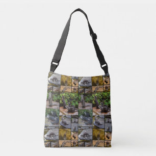 Bolsa Ajustável Colagem de Fotos Mais Lontra, Cheio Impressão Cro