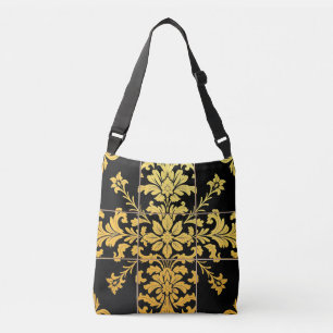 Bolsa Ajustável Coleção de Trendências de Luxo Floral Elegante