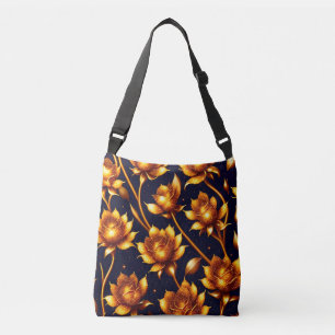 Bolsa Ajustável Coleção Dourada de Rosa de Grande Luxo Moderno