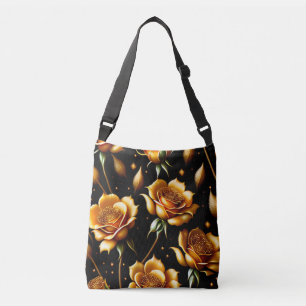 Bolsa Ajustável Coleção Dourada de Rosa de Luxo Moderno