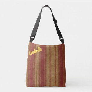 Bolsa Ajustável Coleção Dourada Luxury Linen Popular Burgundy
