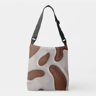 Bolsa Ajustável Coleção Elegante Luxuosa Moderna em Couro de Vaca