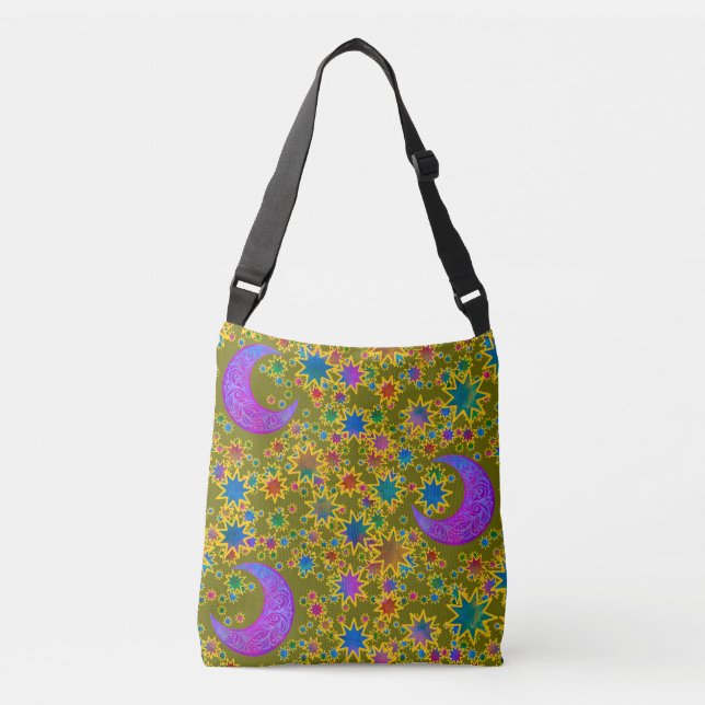 Bolsa Ajustável Colheita da Lua Mística (Frente)