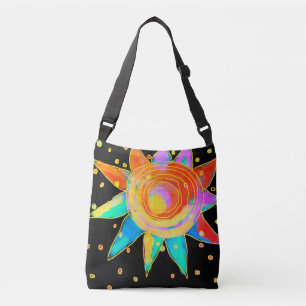 Bolsa Ajustável Colorida Abstrato Sun