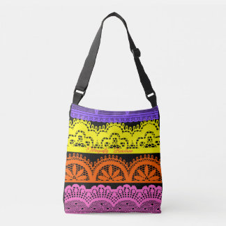 Bolsa Ajustável Colorida Lace floral espanhola design-no.2