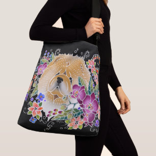 Bolsa Ajustável COMIDA da DANÇA do JARDIM - desenhista crossbody