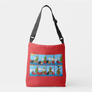 Bolsa Ajustável Como decorar uma banda desenhada de árvore de Nat