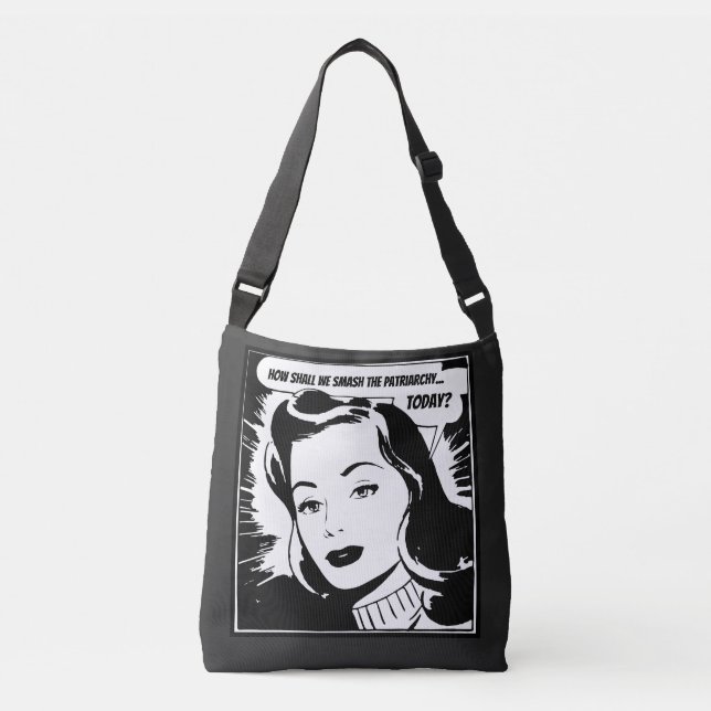 Bolsa Ajustável Como vamos esmagar o patriarcado hoje? (Frente)