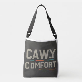 Bolsa Ajustável Conforto CAW_Y design de letra de duas cores