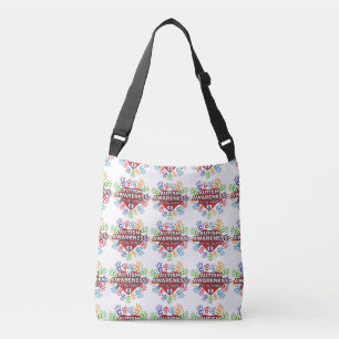 Bolsa Ajustável Consciência do autismo para meu sobrinho