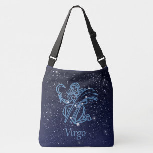 Bolsa Ajustável Constelação de Virgem e Sinal Zodiac com Estrelas