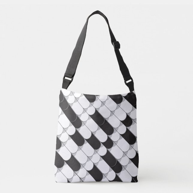Bolsa Ajustável Construção de abstrato (azulejos) (Frente)