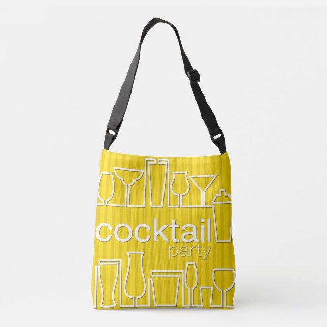 Bolsa Ajustável Coquetel amarelo (Verso)