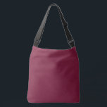 Bolsa Ajustável Cor do Vazio Sólido Claret<br><div class="desc">Lúxias clássicas de luxo moles,  fundo vermelho Hex# 7A1535</div>