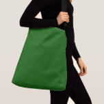 Bolsa Ajustável Cor Simples Verde Lincoln<br><div class="desc">Vibrante,  primavera verde natural,  prático e na moda cor. Usado em eventos formais e informais. Número hexadecimal = 0A5E04</div>