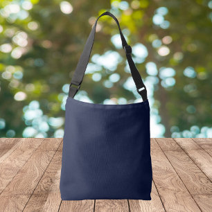 Bolsa Ajustável Cor Sólida Azul do Marinho da Meia-Noite