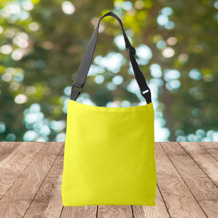 Bolsa Ajustável Cor Sólida Neon Amarelo