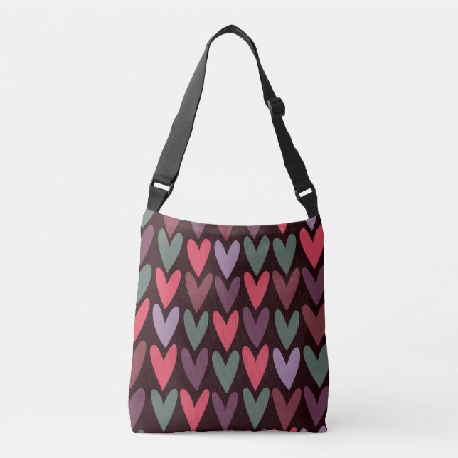 Bolsa Ajustável Corações 6 (Frente)
