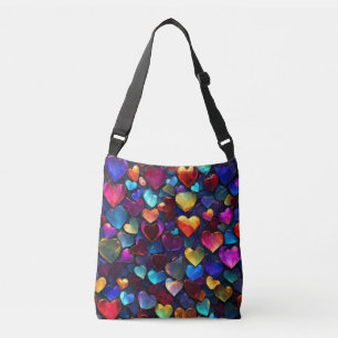 Bolsa Ajustável Corações coloridos