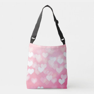 Bolsa Ajustável Corações Rosa