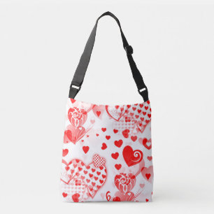 Bolsa Ajustável Corações Tatuagem padrão perfeito + suas ideias