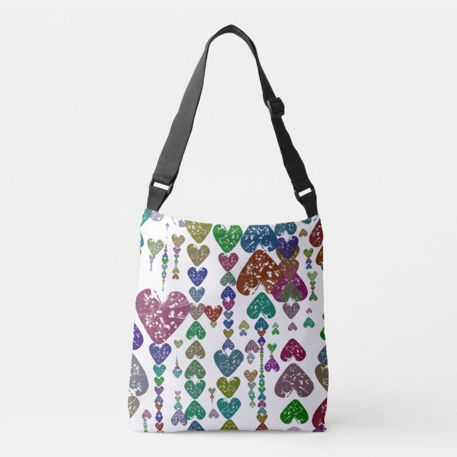 Bolsa Ajustável Cordas do coração (Frente)