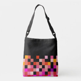 Bolsa Ajustável Cores ousadas, belo design gráfico