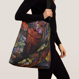 Bolsa Ajustável Corpo Cruzado de Abstrato de Harmonia de Cor