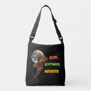 Bolsa Ajustável Correndo Aventura Sasquatch Acredite Design