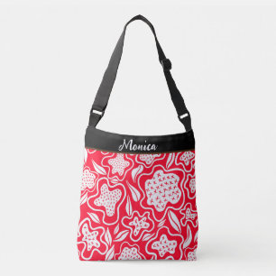 Bolsa Ajustável Correspondência Cruzada Personalizada - Design Flo